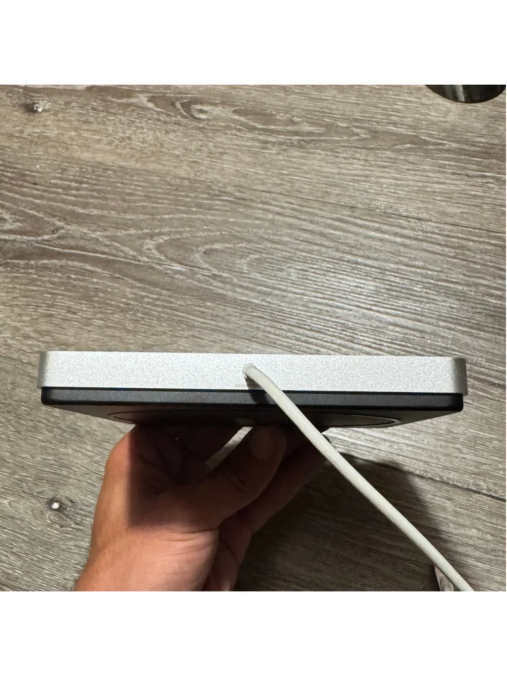 Apple External SuperDrive One Size Silver Black Disk Drive
